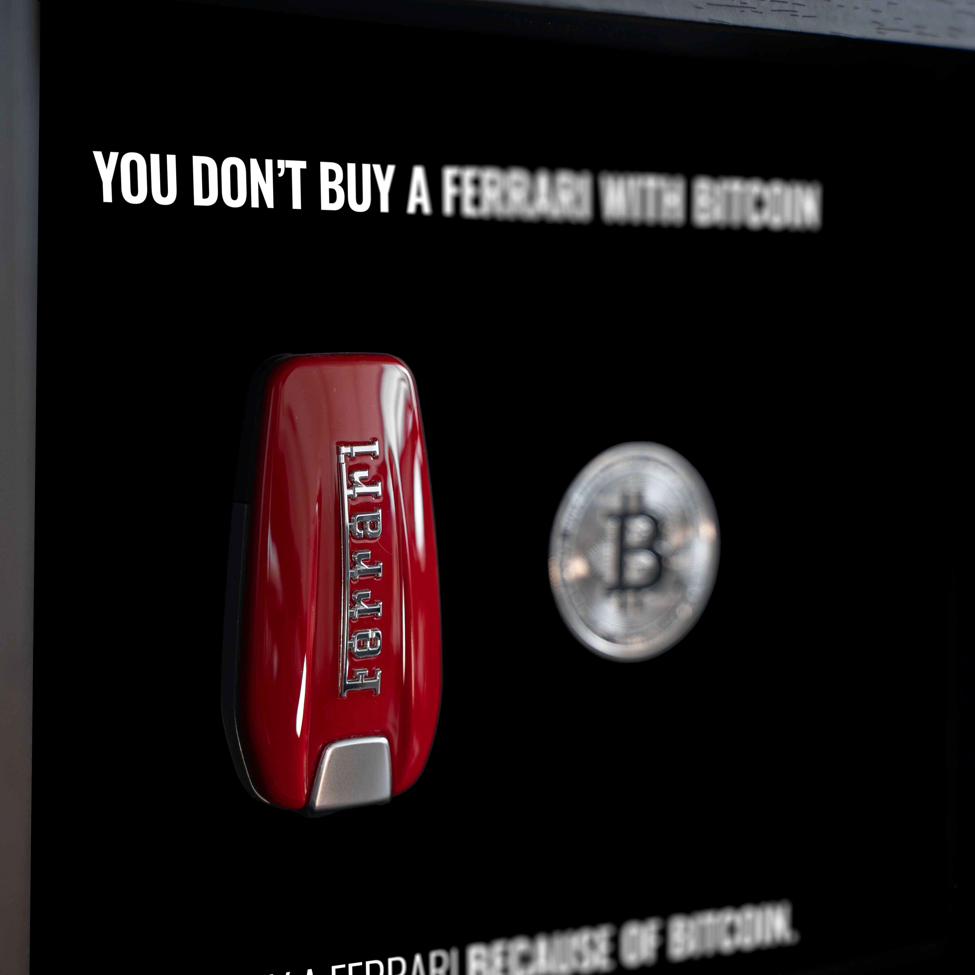 Because of Bitcoin - Ferrari