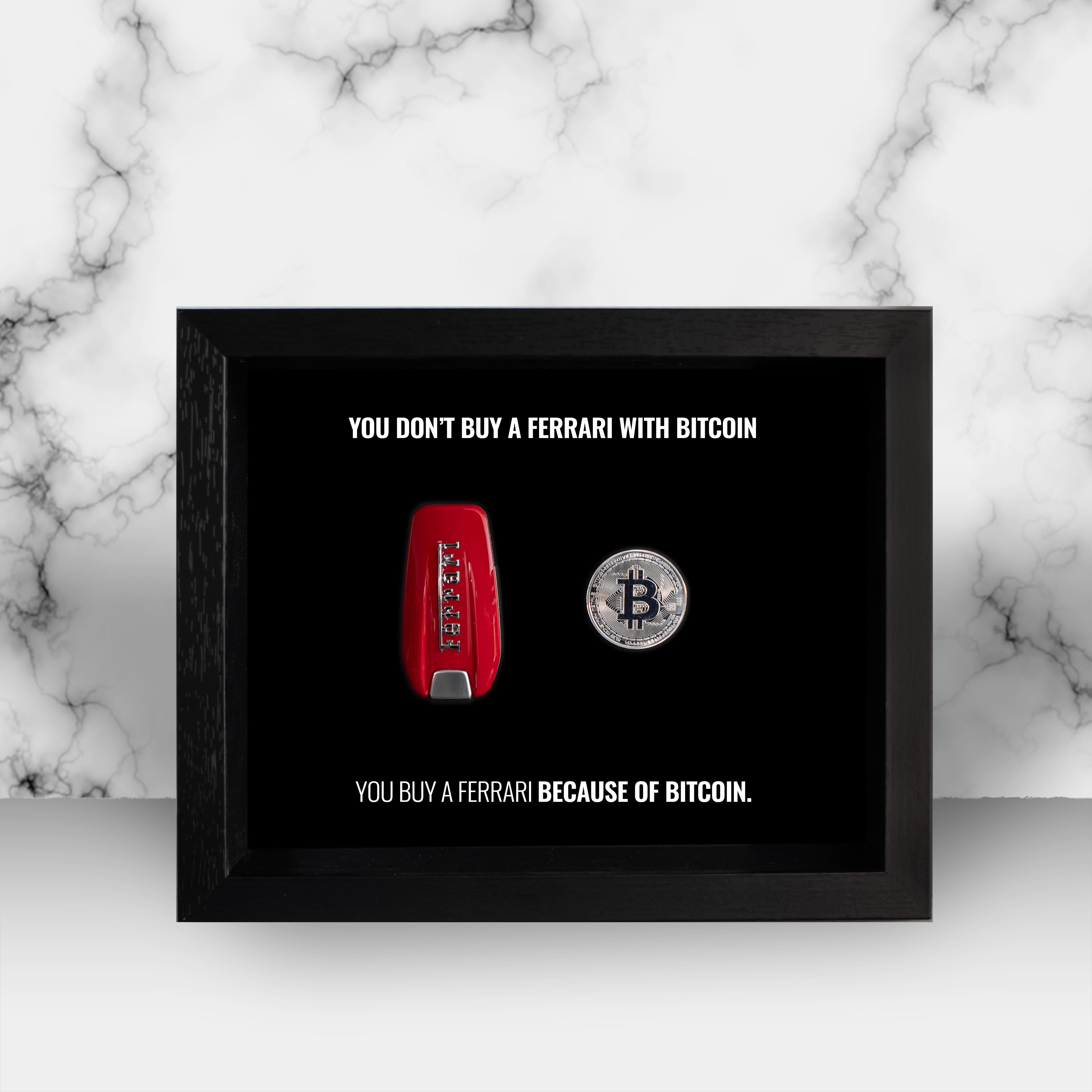 Because of Bitcoin - Ferrari